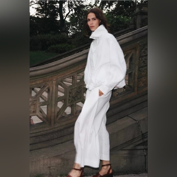 100% LINEN BOMBER ZW COLLECTION - Picture 10 of 15